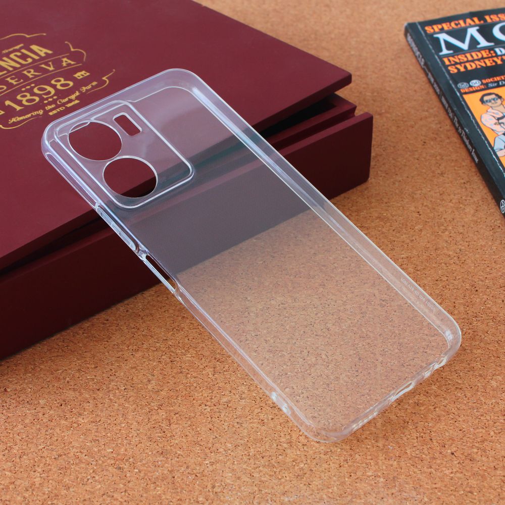Maska za Vivo Y16 — Silikonska Ultra Thin, transparent