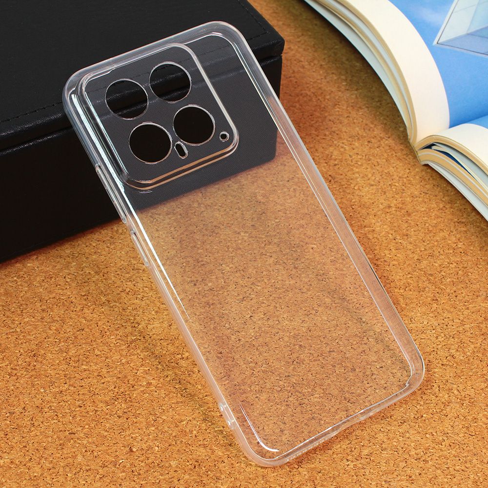Maska za Xiaomi 14 — Silikonska Ultra Thin, transparent