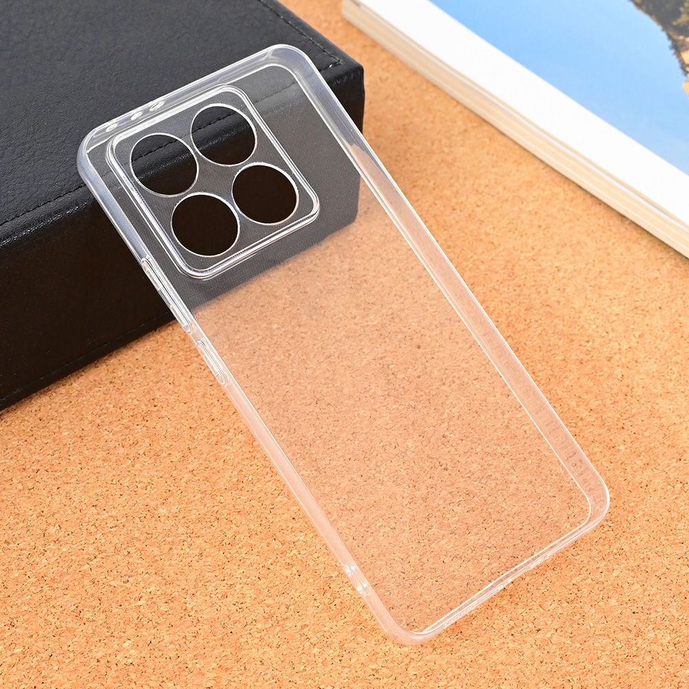 Maska za Xiaomi 14T Pro — Silikonska Ultra Thin, transparent