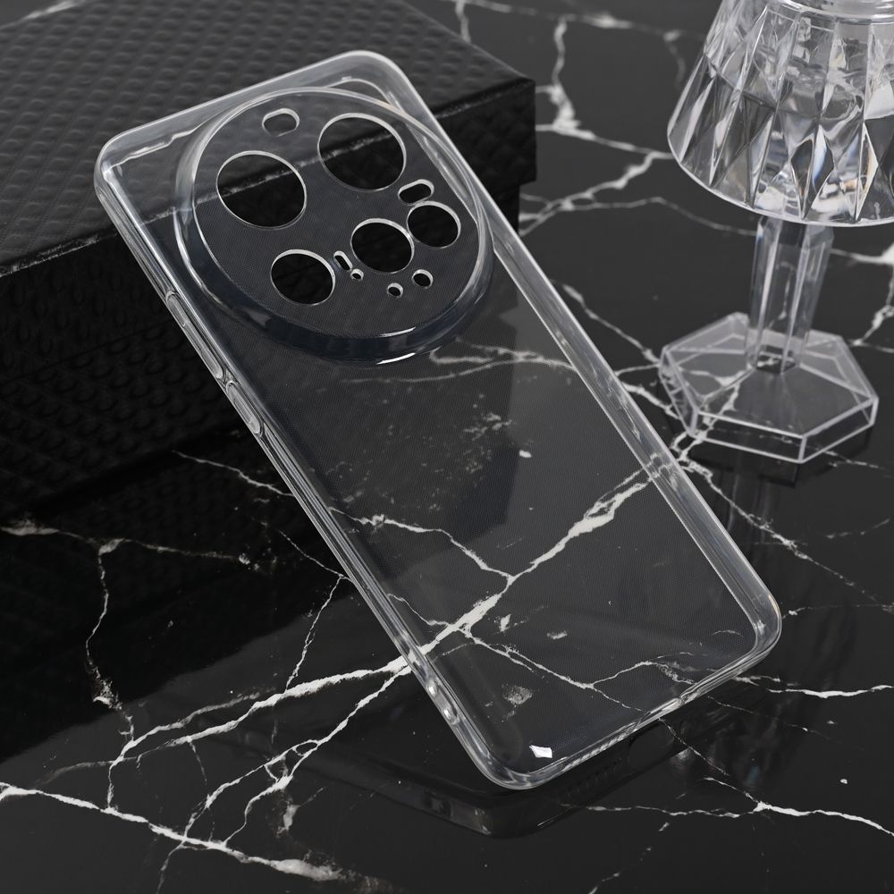Maska za Xiaomi 15 Ultra — Silikonska Thin, transparent
