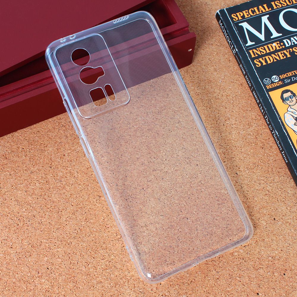 Maska za Xiaomi Poco F5 Pro — Silikonska Ultra Thin, transparent