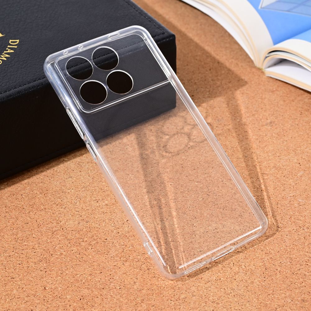 Maska za Xiaomi Poco X6 Pro — Silikonska Ultra Thin, transparent