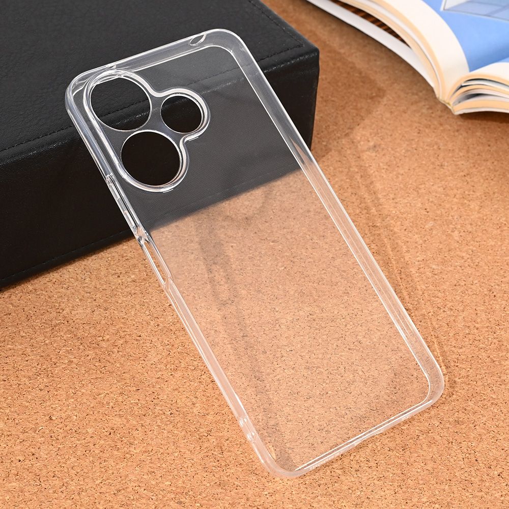 Maska za Xiaomi Redmi 13 — Silikonska Ultra Thin, transparent