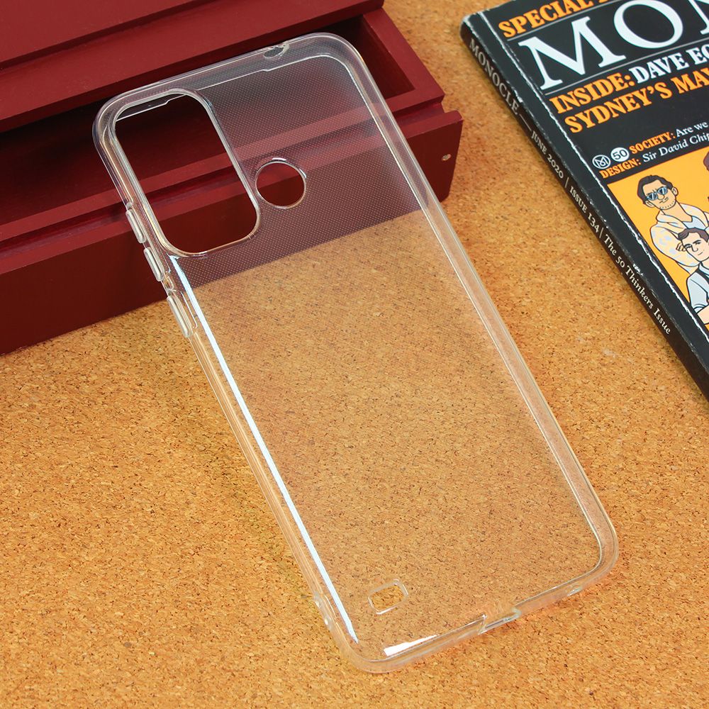 Maska za ZTE Blade A53 — Silikonska Ultra Thin, transparent