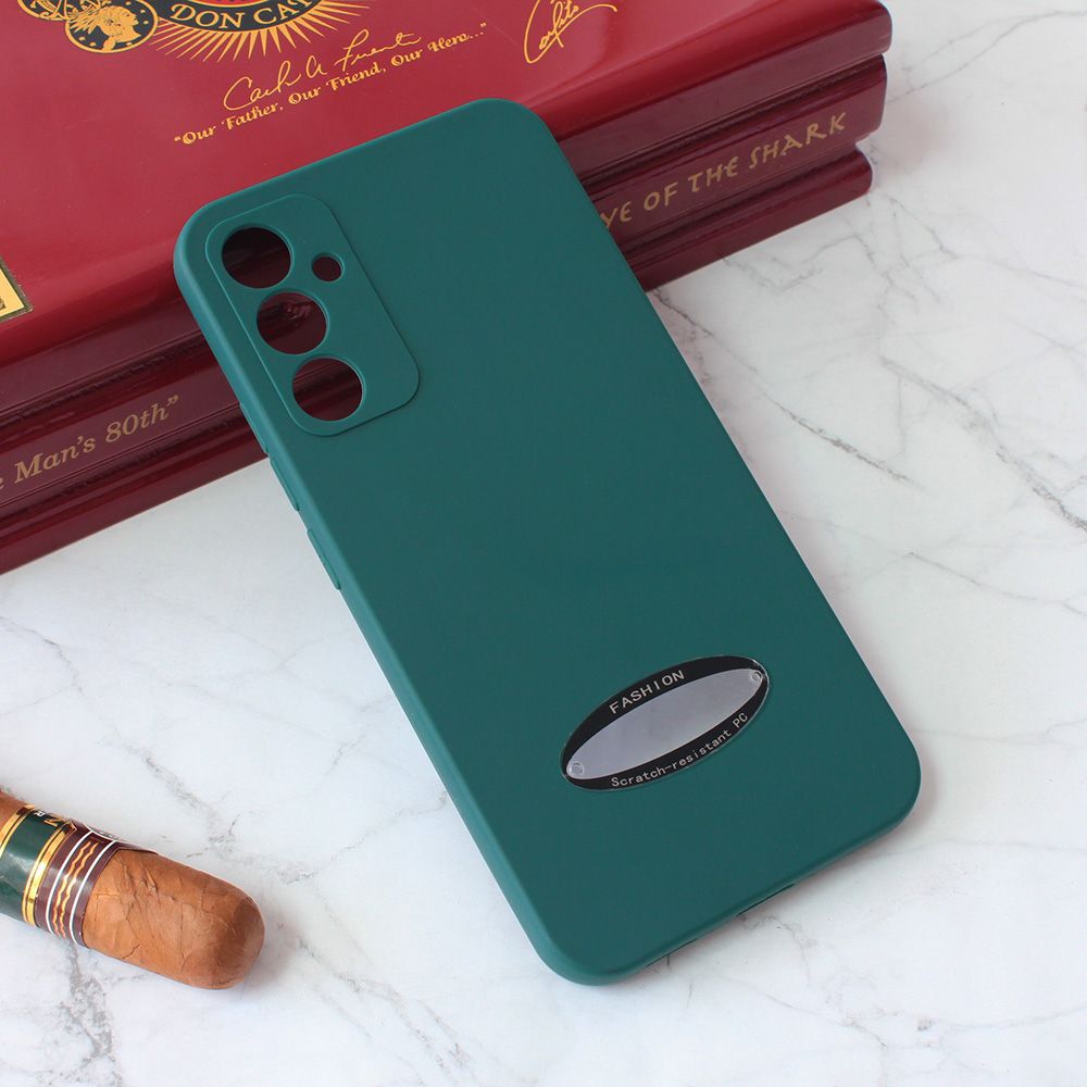 Maska za Samsung Galaxy A34 5G — Soft Silicone, zelena