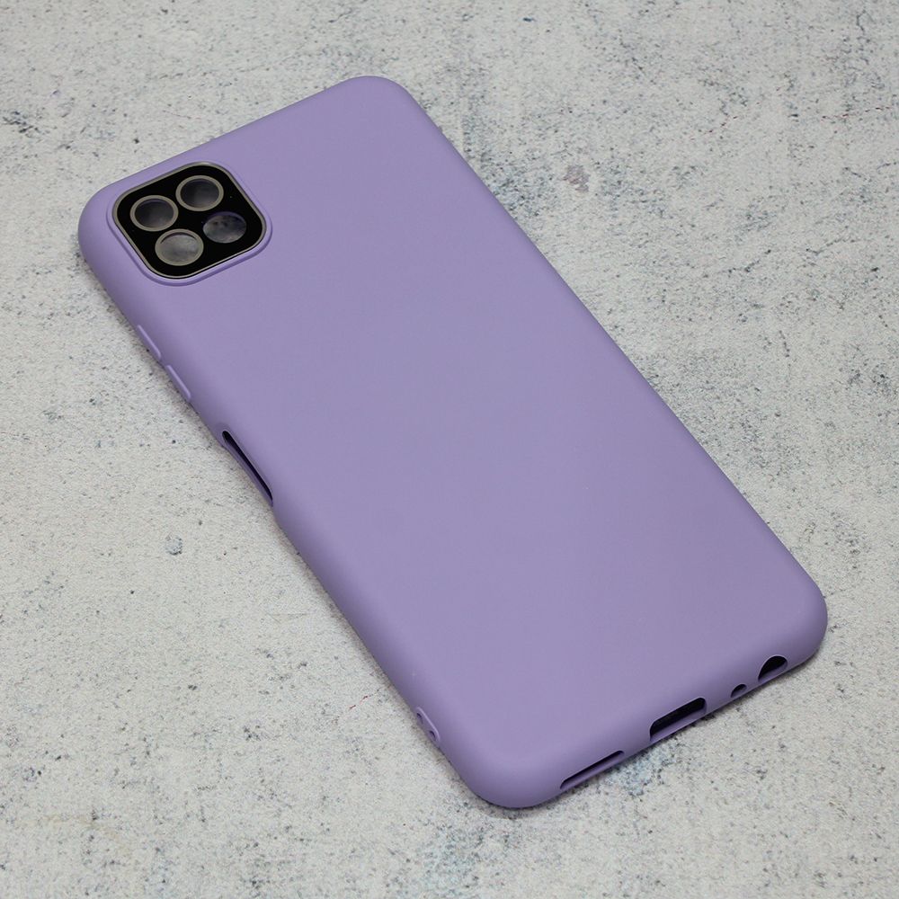Maska za Samsung Galaxy A22 5G — Soft TPU, ljubicasta