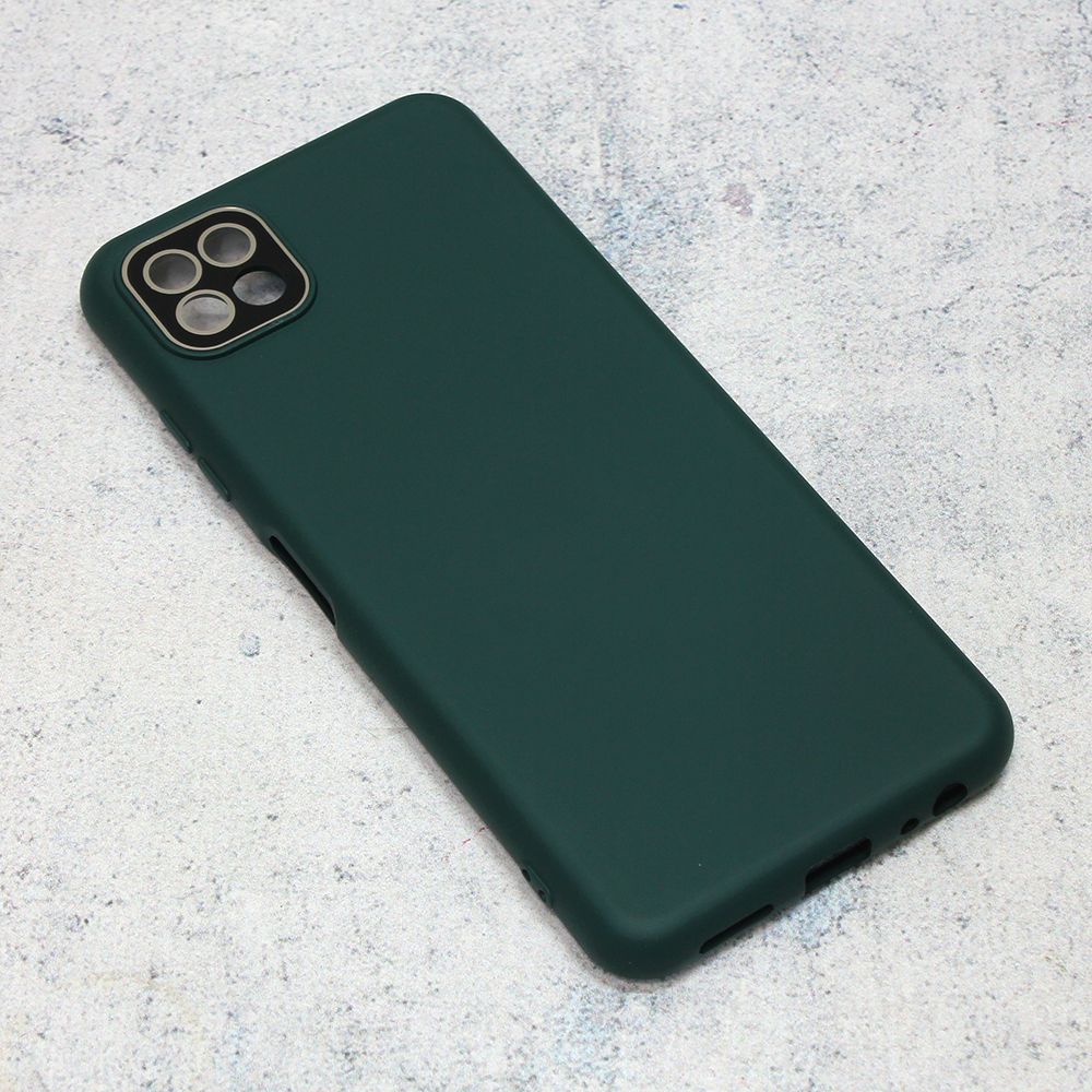 Maska za Samsung Galaxy A22 5G — Soft TPU, tamno zelena