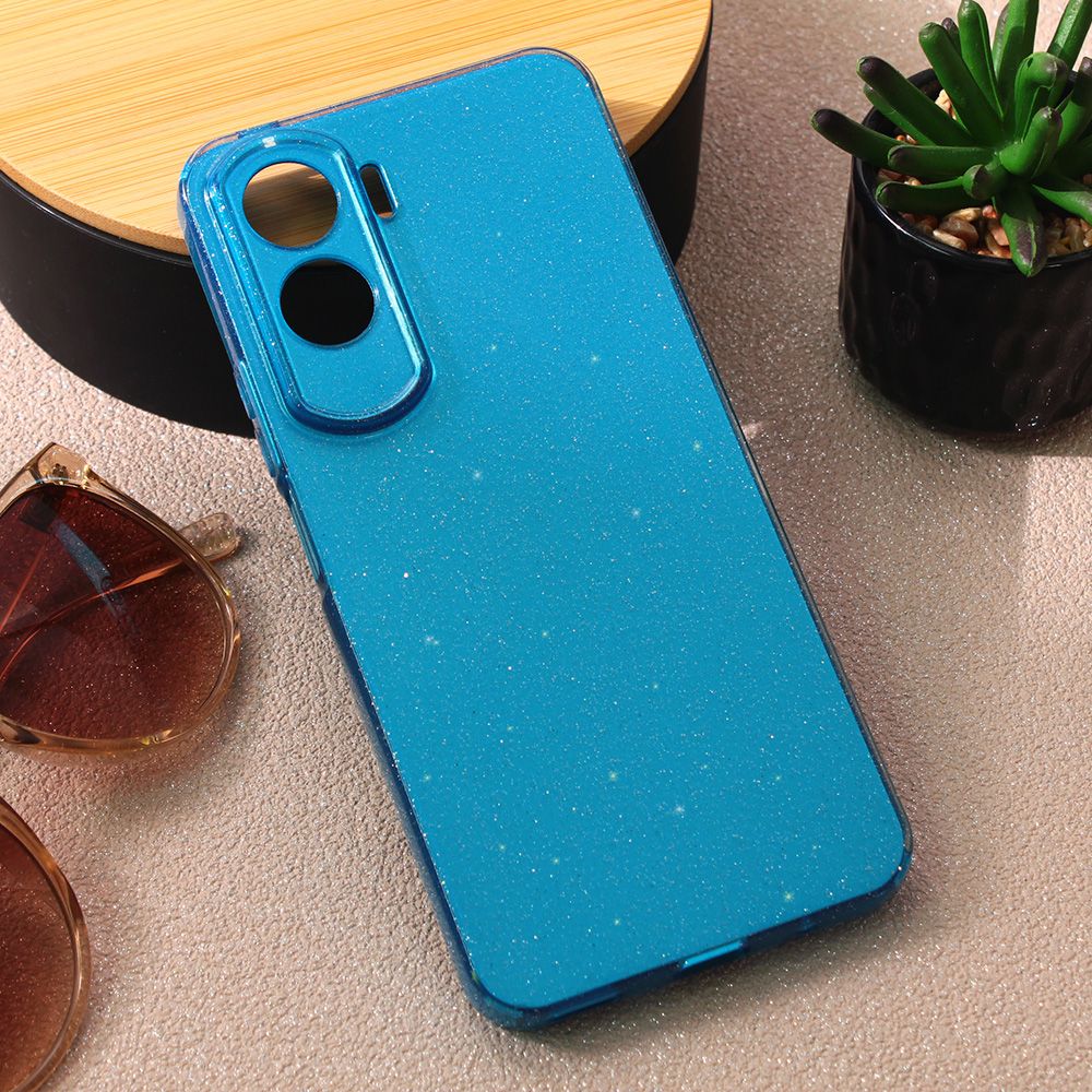 Maska za Honor 90 Lite — Sparkle Dust, plava