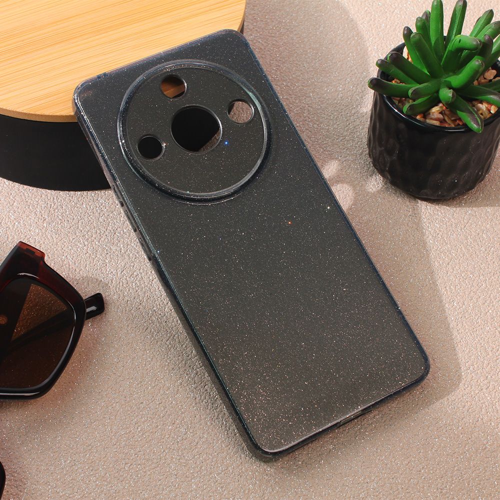 Maska za Honor Magic 6 Lite — Sparkle Dust, srebrna