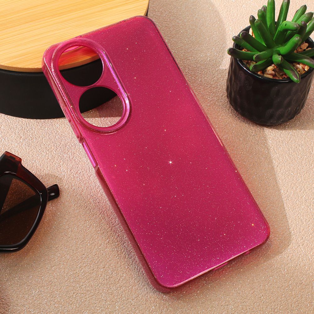 Maska za Honor X7b — Sparkle Dust, bordo