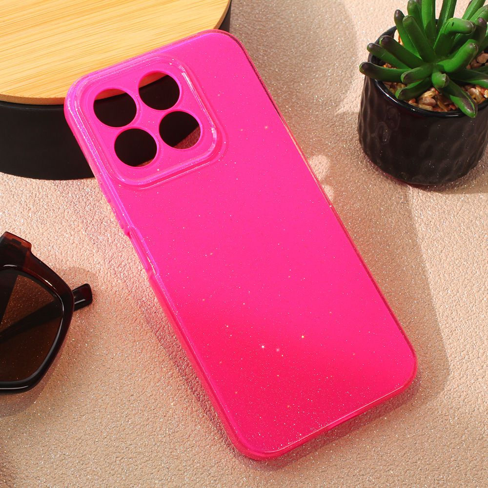 Maska za Honor X8b — Sparkle Dust, pink