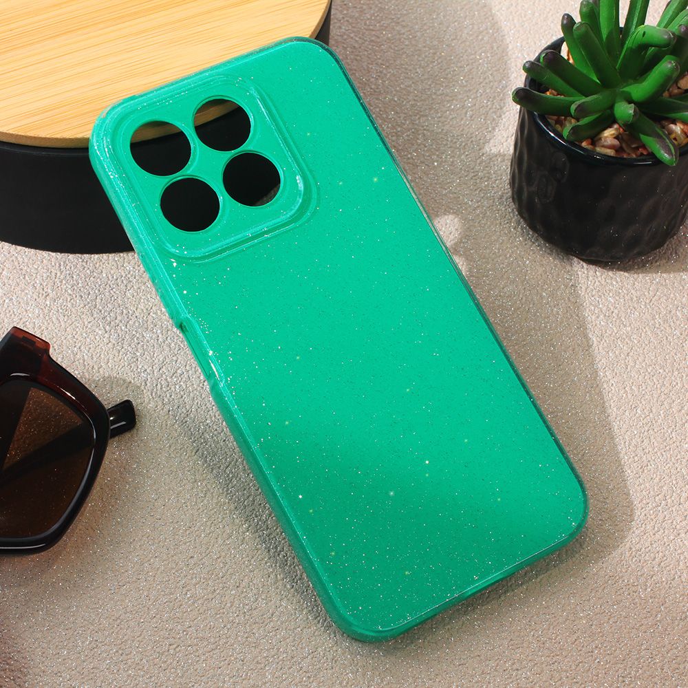 Maska za Honor X8b — Sparkle Dust, zelena