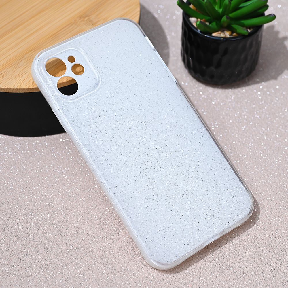 Maska za Apple iPhone 11 — Sparkle Dust, bela