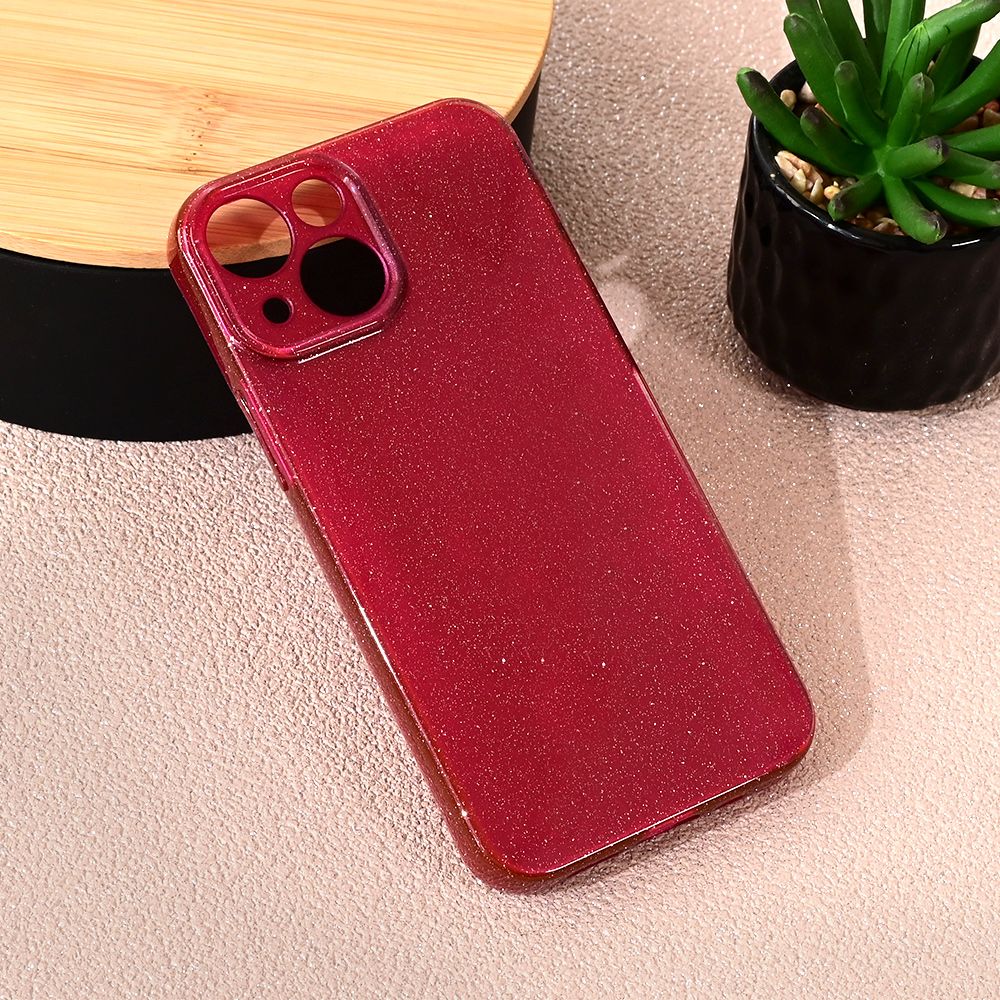 Maska za Apple iPhone 13 mini — Sparkle Dust, bordo