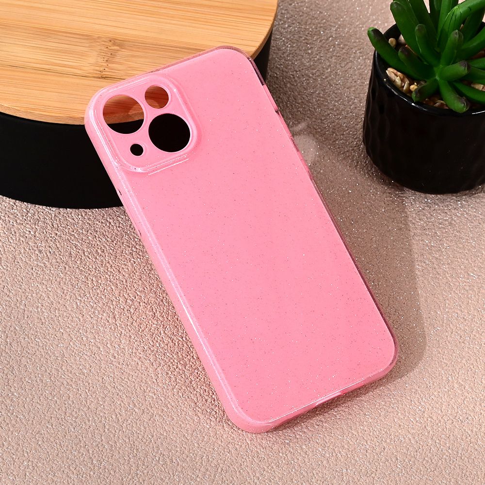 Maska za Apple iPhone 13 mini — Sparkle Dust, roze