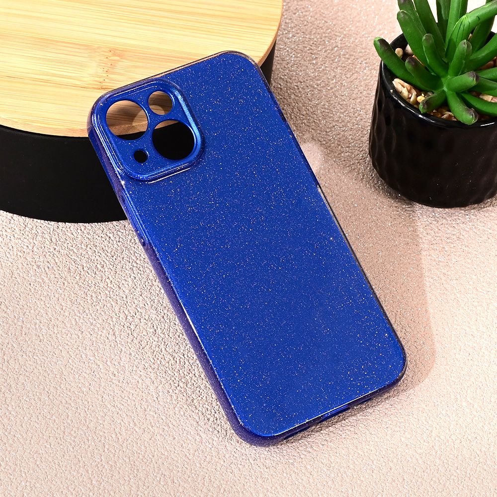 Maska za Apple iPhone 13 mini — Sparkle Dust, tamno plava