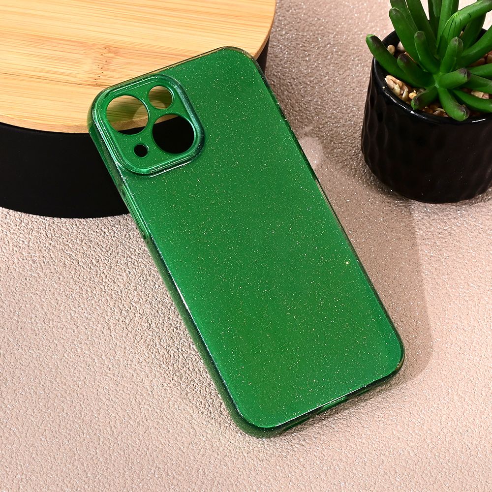 Maska za Apple iPhone 13 mini — Sparkle Dust, zelena
