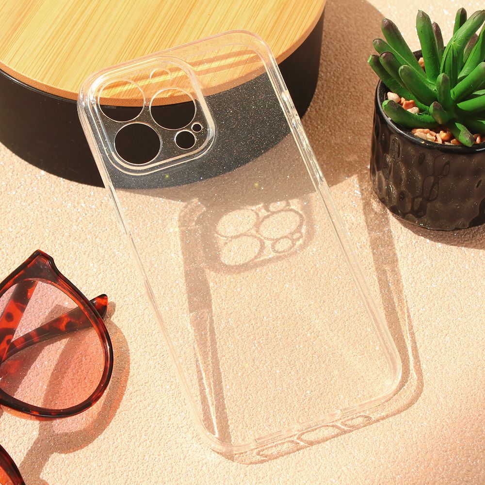 Maska za Apple iPhone 13 Pro — Sparkle Dust, transparent