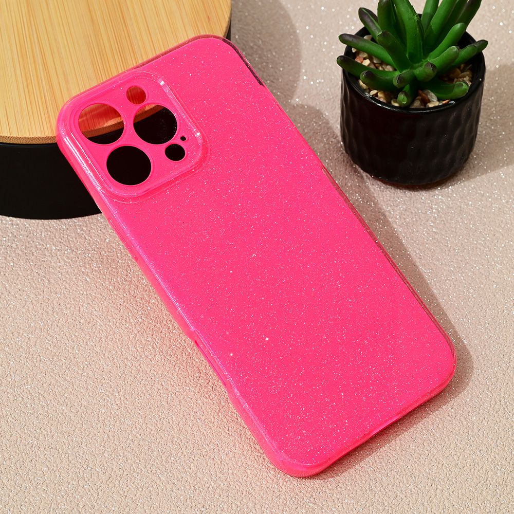 Maska za Apple iPhone 16 Pro Max — Sparkle Dust, pink