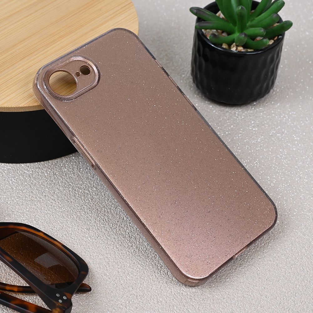 Maska za Apple iPhone 16e — Sparkle Dust, zlatna