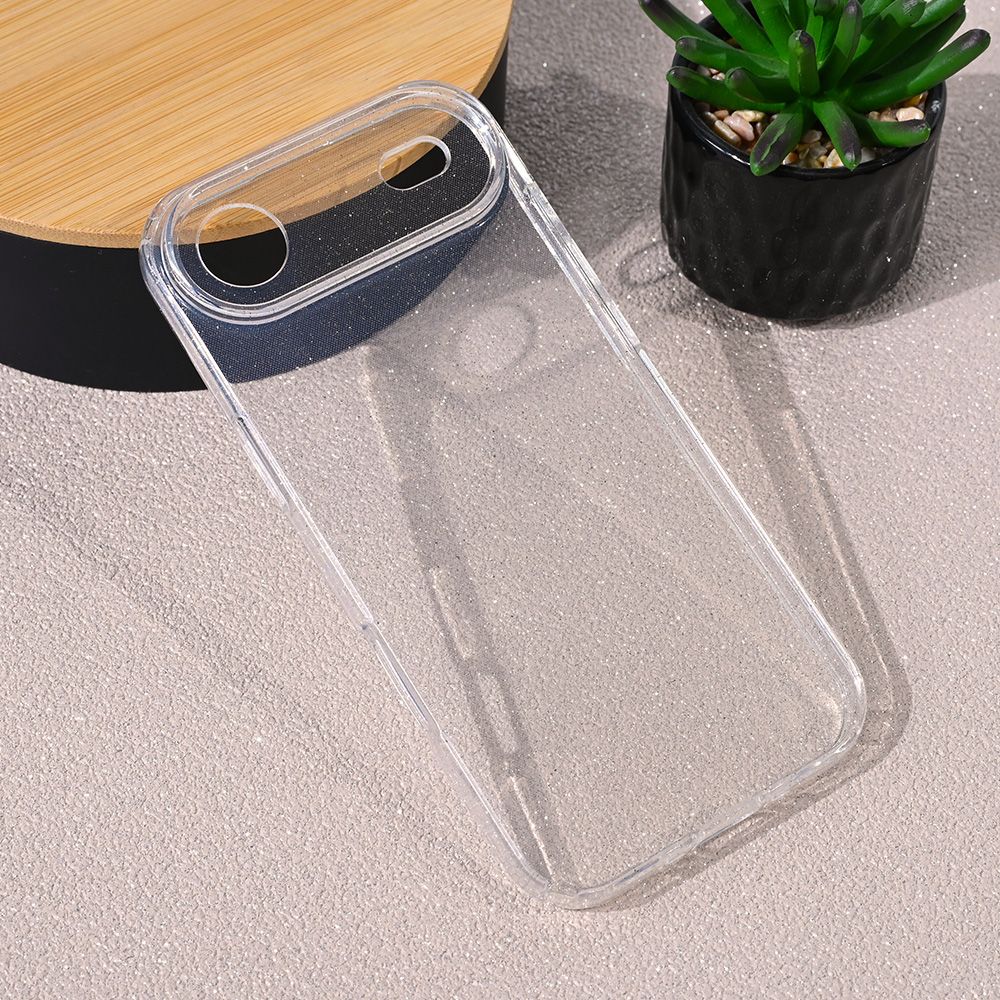 Maska za Apple iPhone 17 Air — Sparkle Dust, transparent