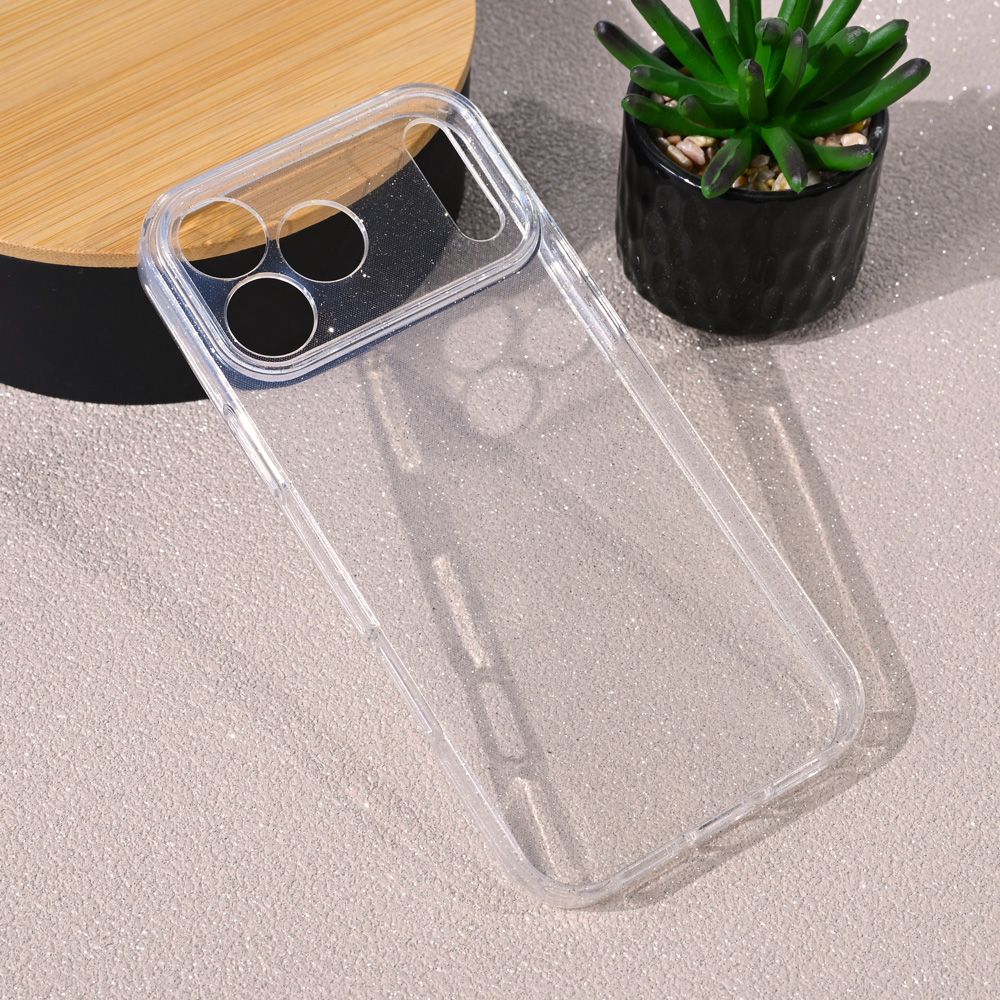 Maska za Apple iPhone 17 Pro Max — Sparkle Dust, transparent