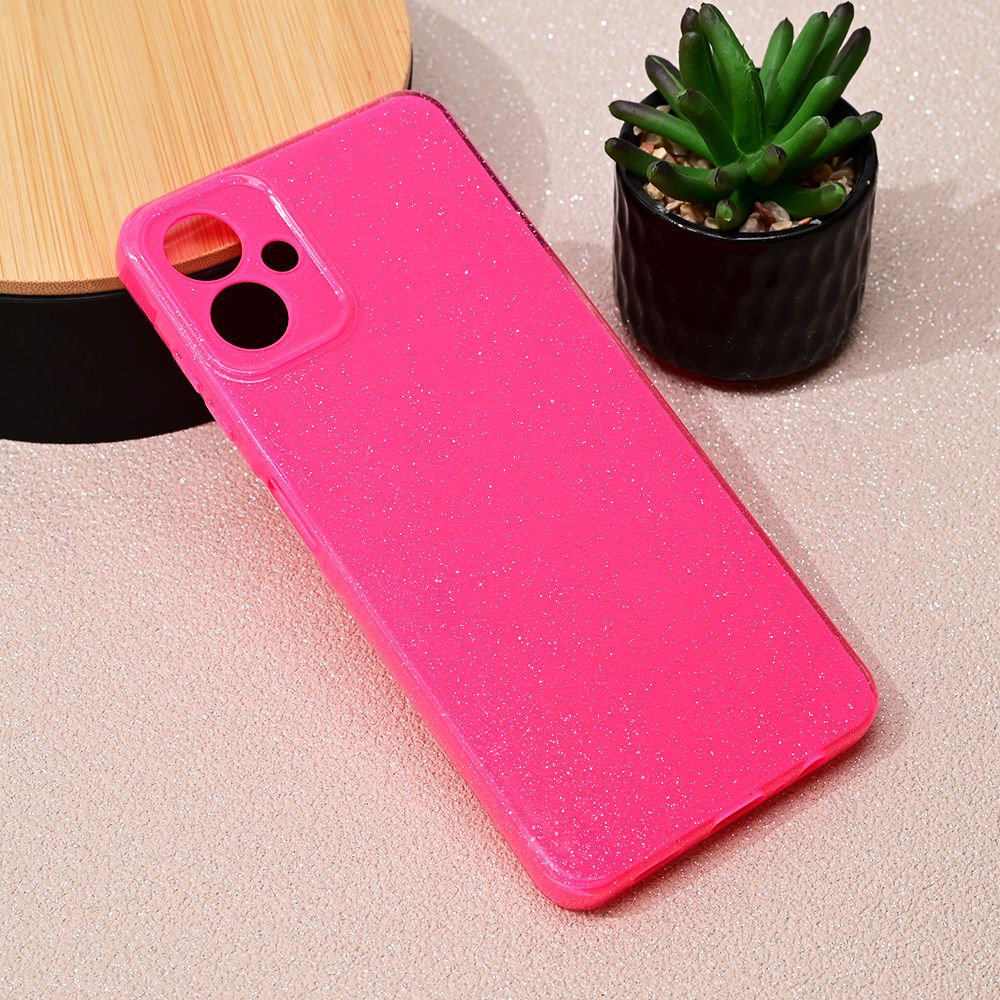 Maska za Samsung Galaxy A06 5G — Sparkle Dust, pink