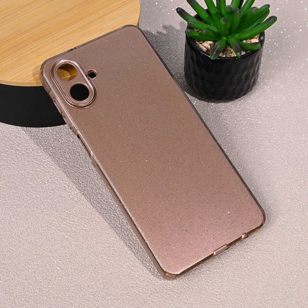 Maska za Samsung Galaxy A07 — Sparkle Dust, zlatna