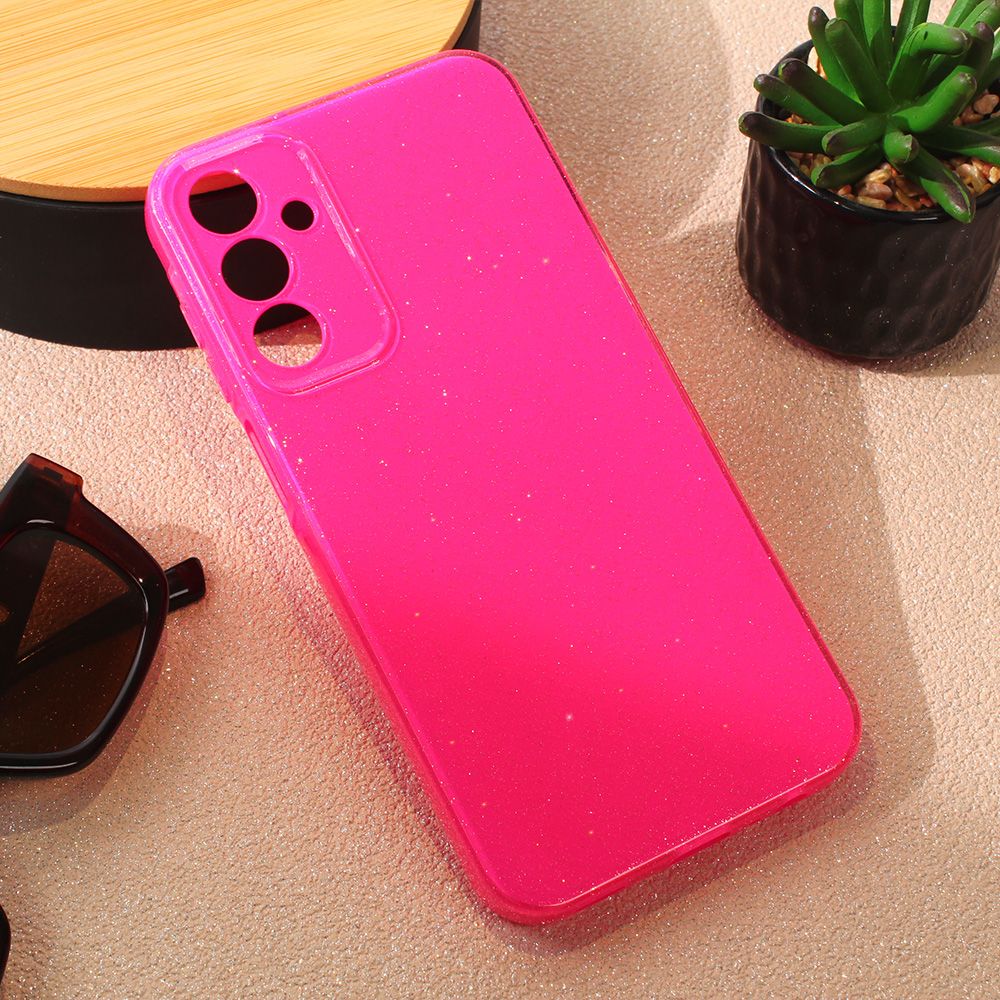 Maska za Samsung Galaxy A15 5G — Sparkle Dust, pink