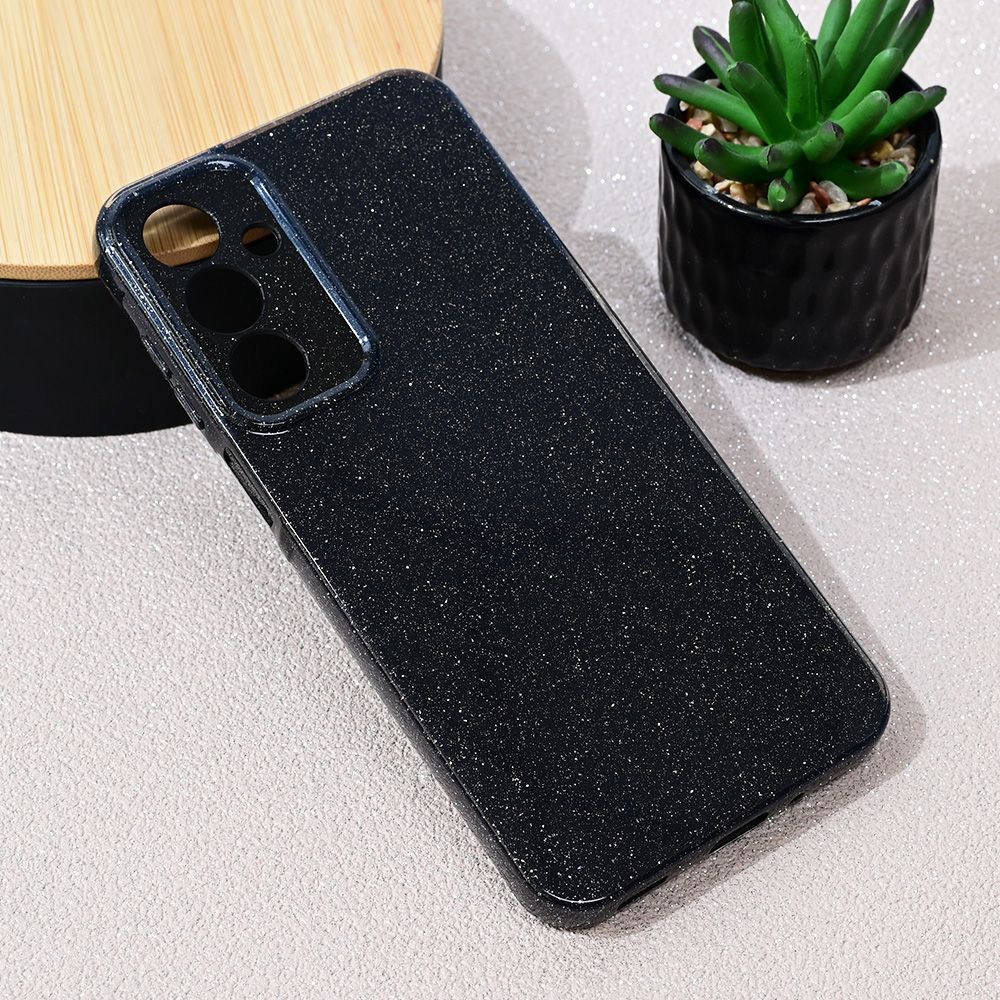 Maska za Samsung Galaxy A16 5G — Sparkle Dust, crna