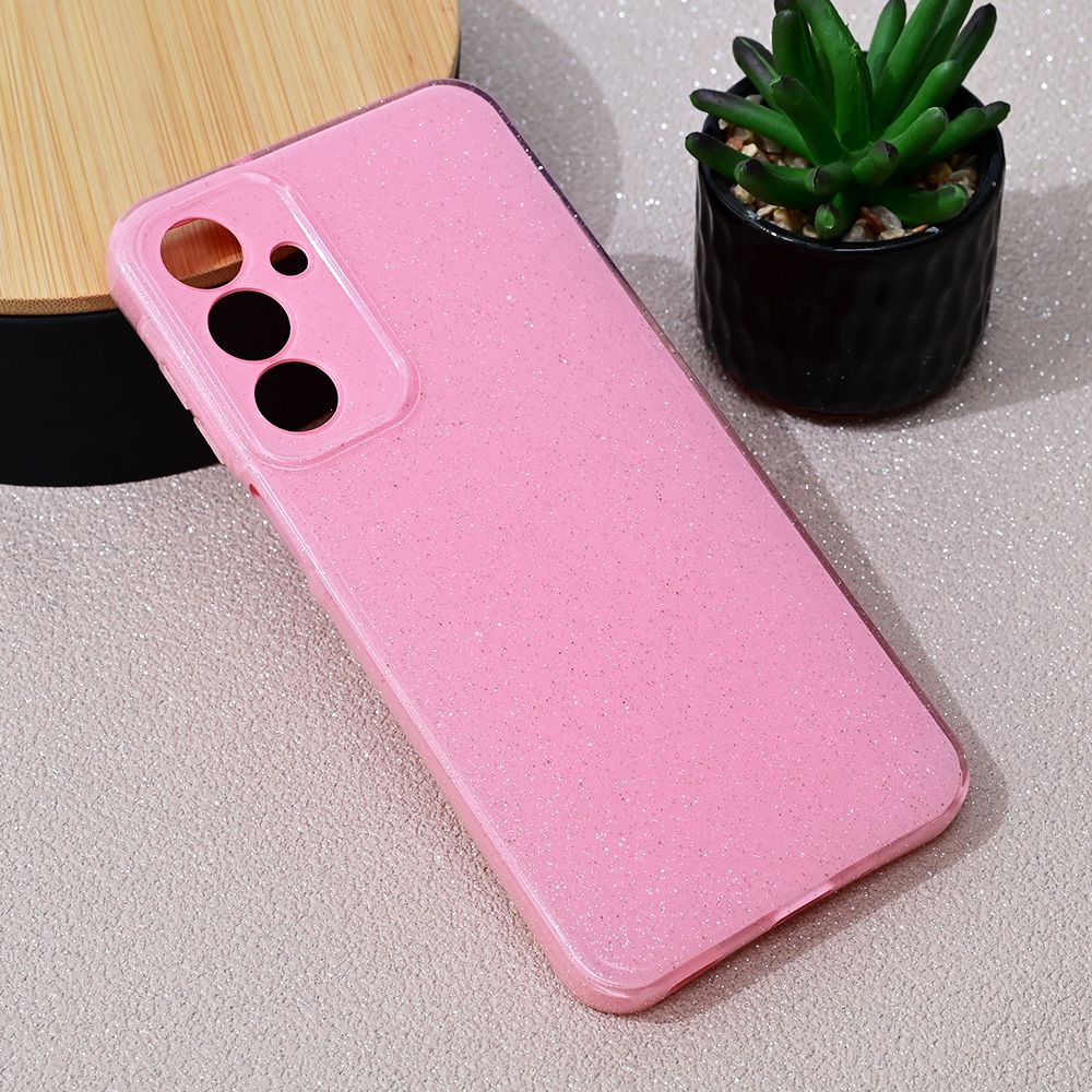 Maska za Samsung Galaxy A16 5G — Sparkle Dust, roze