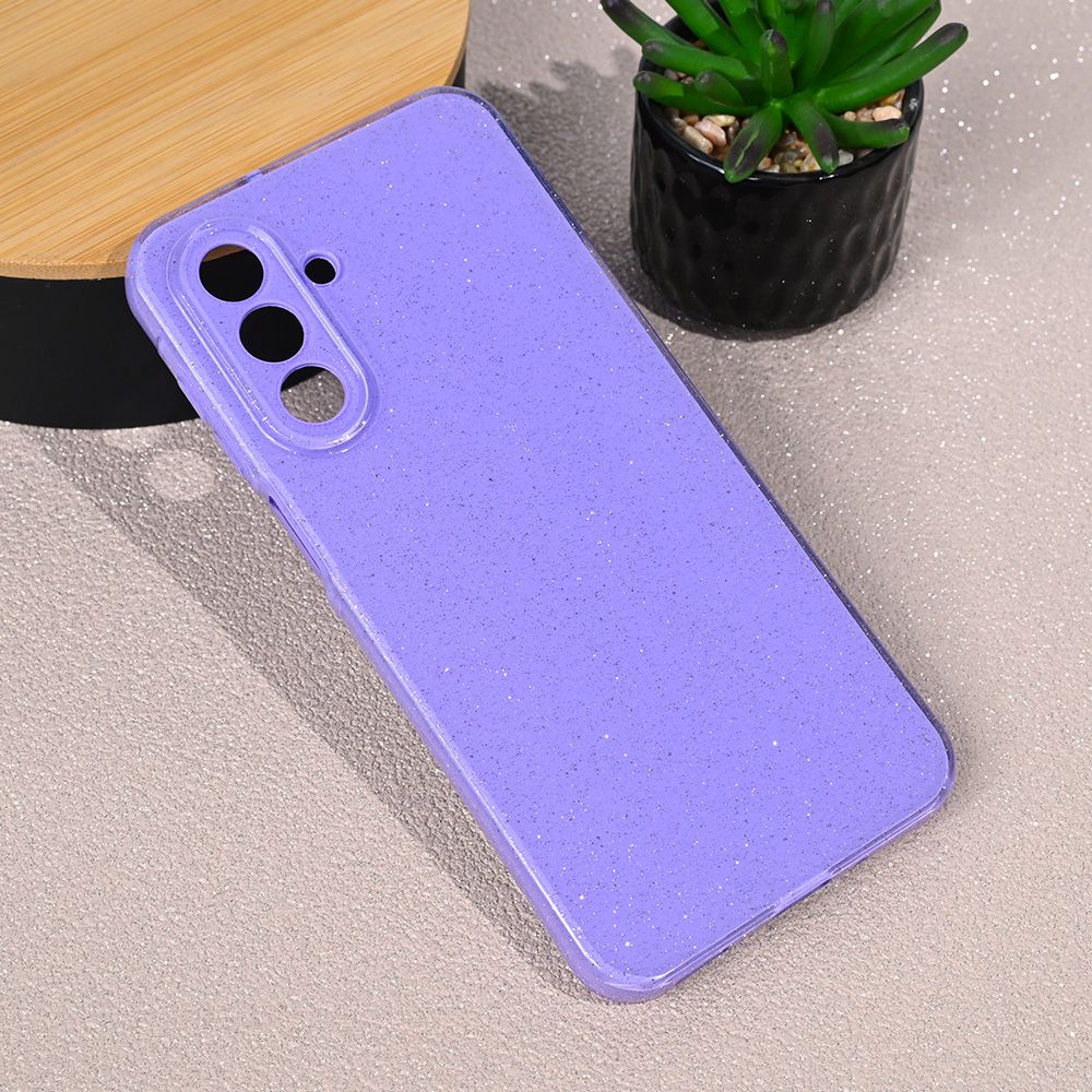 Maska za Samsung Galaxy A17 4G — Sparkle Dust, ljubicasta