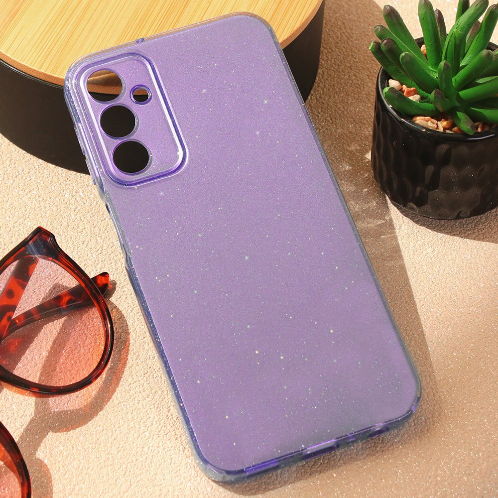 Maska za Samsung Galaxy A24 — Sparkle Dust, ljubicasta