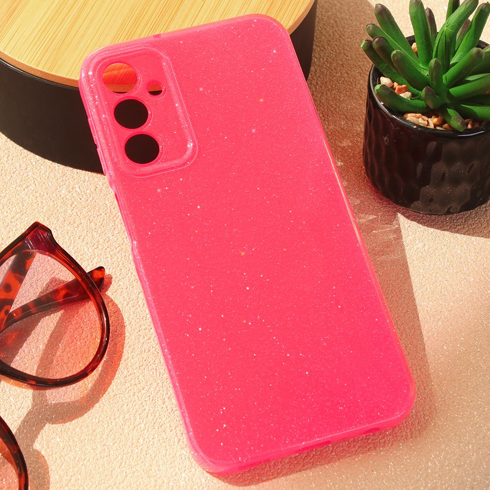Maska za Samsung Galaxy A24 — Sparkle Dust, pink