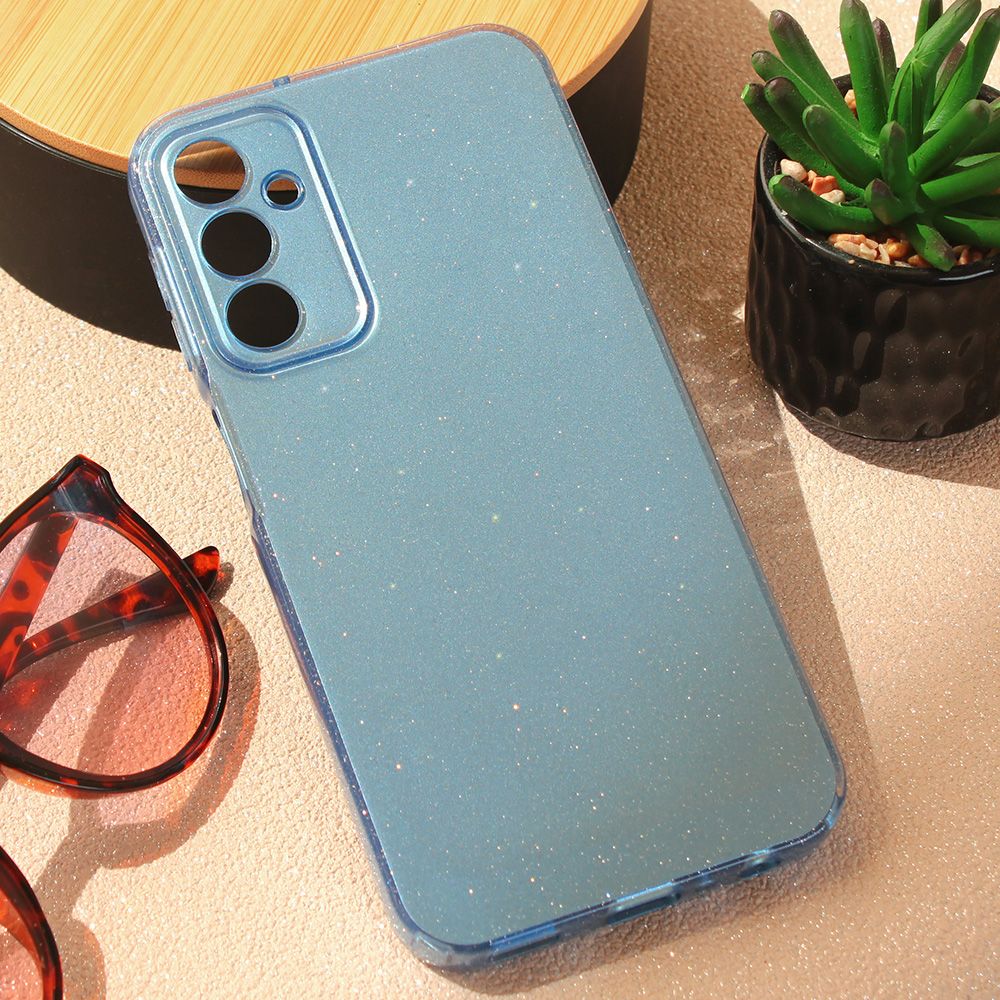 Maska za Samsung Galaxy A24 — Sparkle Dust, plava
