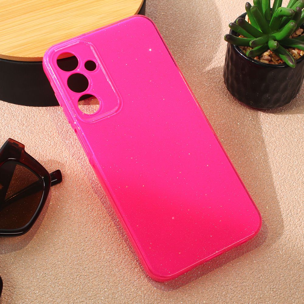 Maska za Samsung Galaxy A25 5G — Sparkle Dust, pink