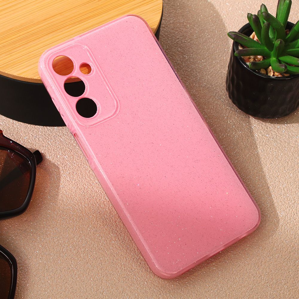 Maska za Samsung Galaxy A25 5G — Sparkle Dust, roze