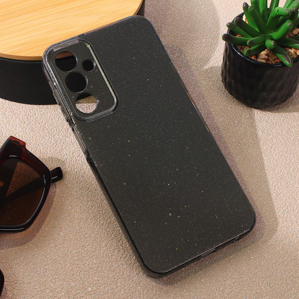 Maska za Samsung Galaxy A25 5G — Sparkle Dust, srebrna