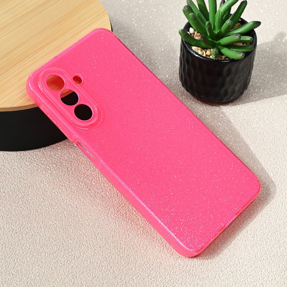 Maska za Samsung Galaxy A26 5G — Sparkle Dust, pink