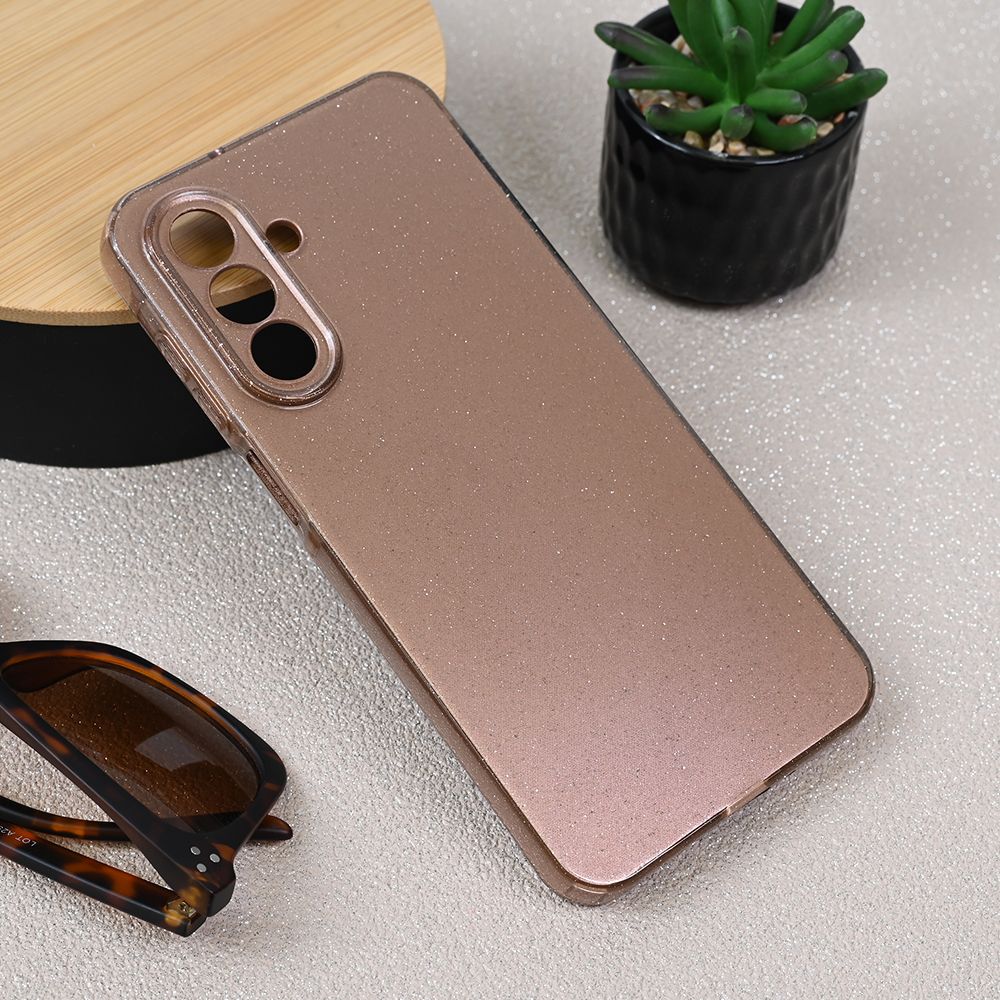Maska za Samsung Galaxy A26 5G — Sparkle Dust, zlatna