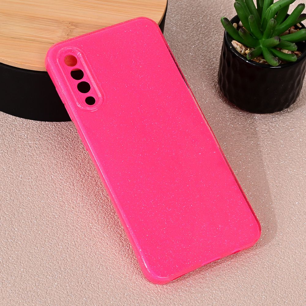 Maska za Samsung Galaxy A30s — Sparkle Dust, pink
