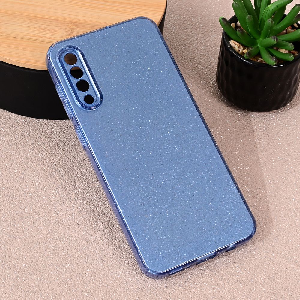 Maska za Samsung Galaxy A30s — Sparkle Dust, plava