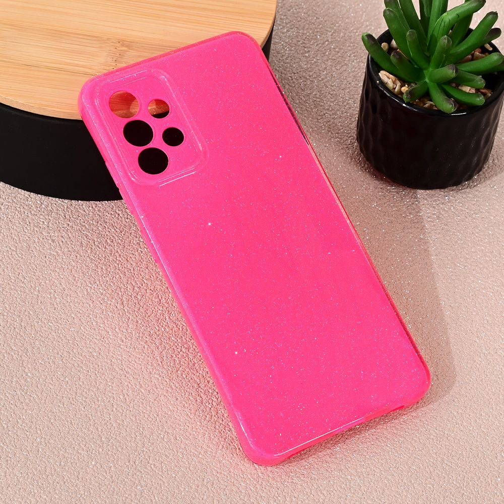 Maska za Samsung Galaxy A32 4G — Sparkle Dust, pink