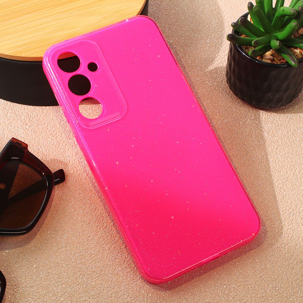 Maska za Samsung Galaxy A35 5G — Sparkle Dust, pink