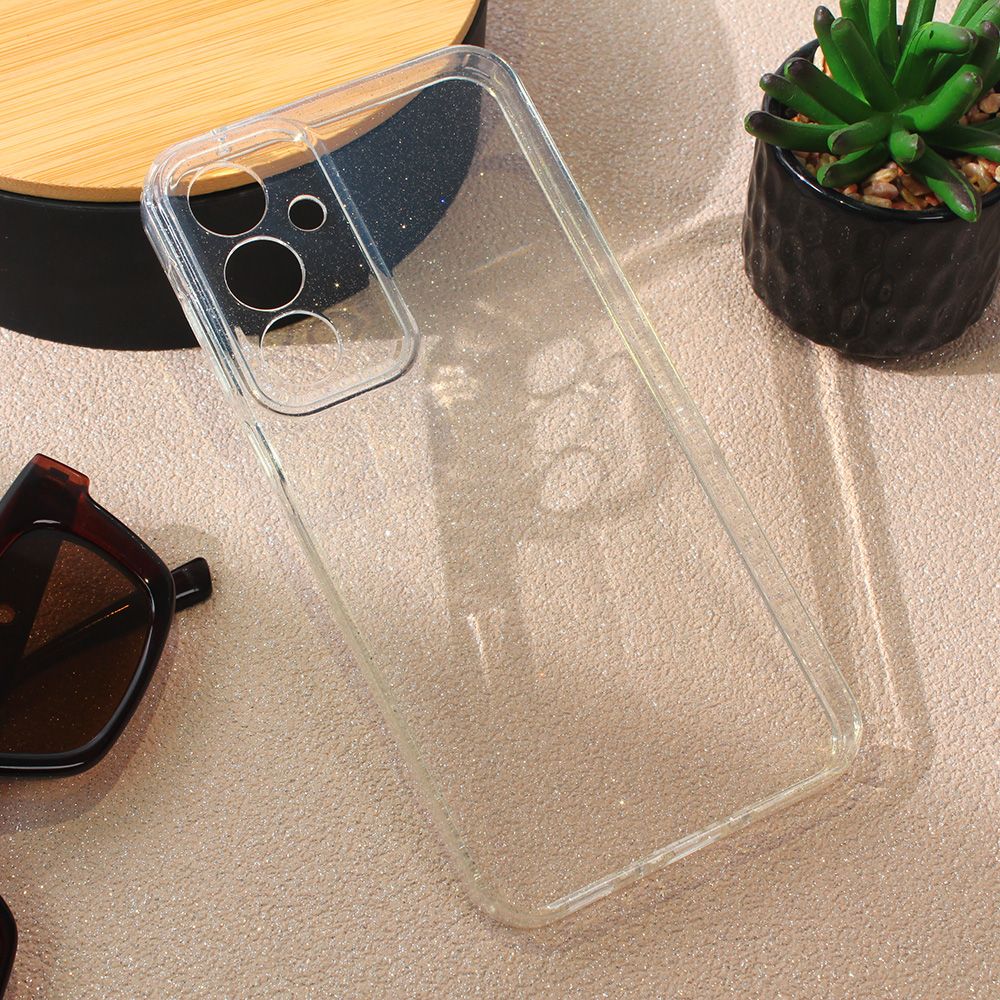 Maska za Samsung Galaxy A35 5G — Sparkle Dust, transparent