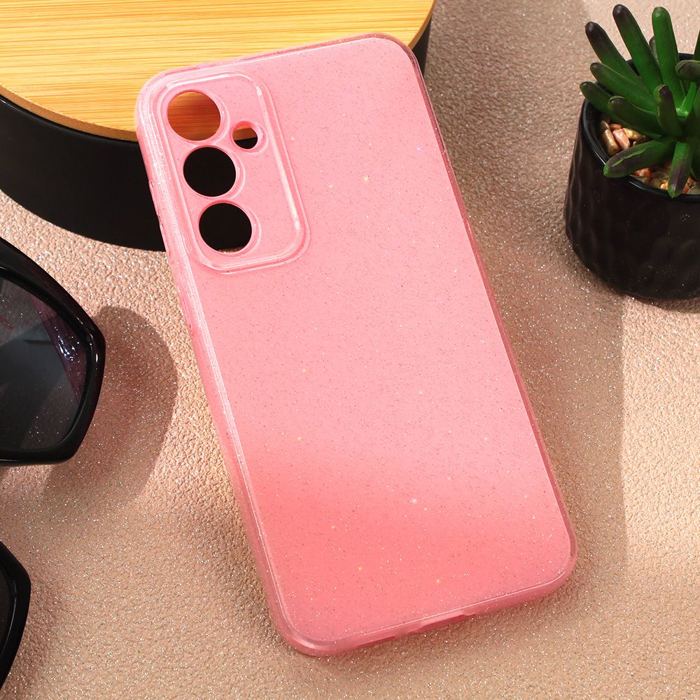 Maska za Samsung Galaxy S23 FE — Sparkle Dust, roze