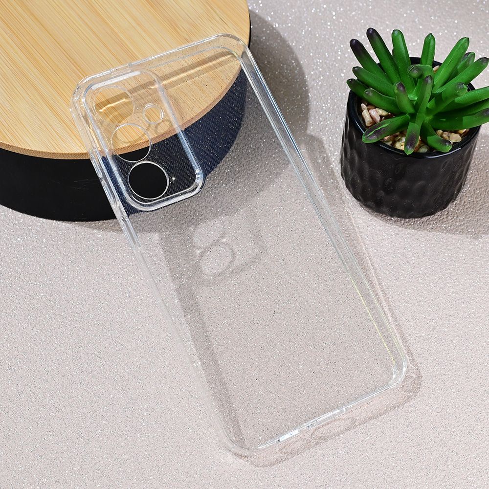 Maska za Samsung Galaxy S24 FE — Sparkle Dust, transparent
