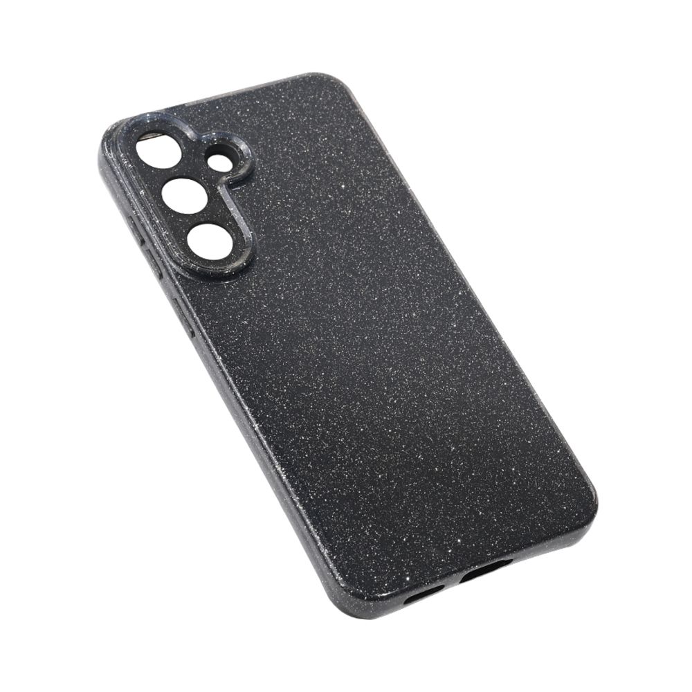 Maska za Samsung Galaxy S26 FE — Sparkle Dust, crna