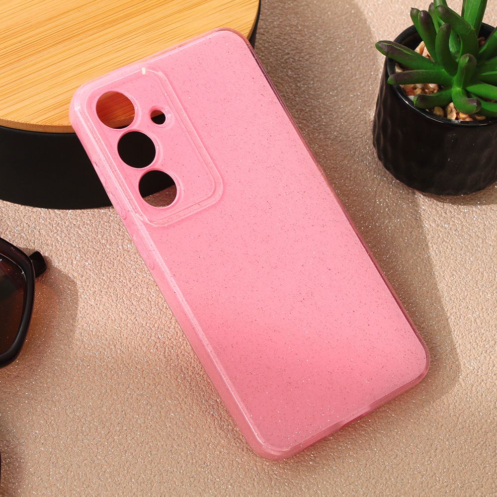 Maska za Samsung Galaxy S24 — Sparkle Dust, roze