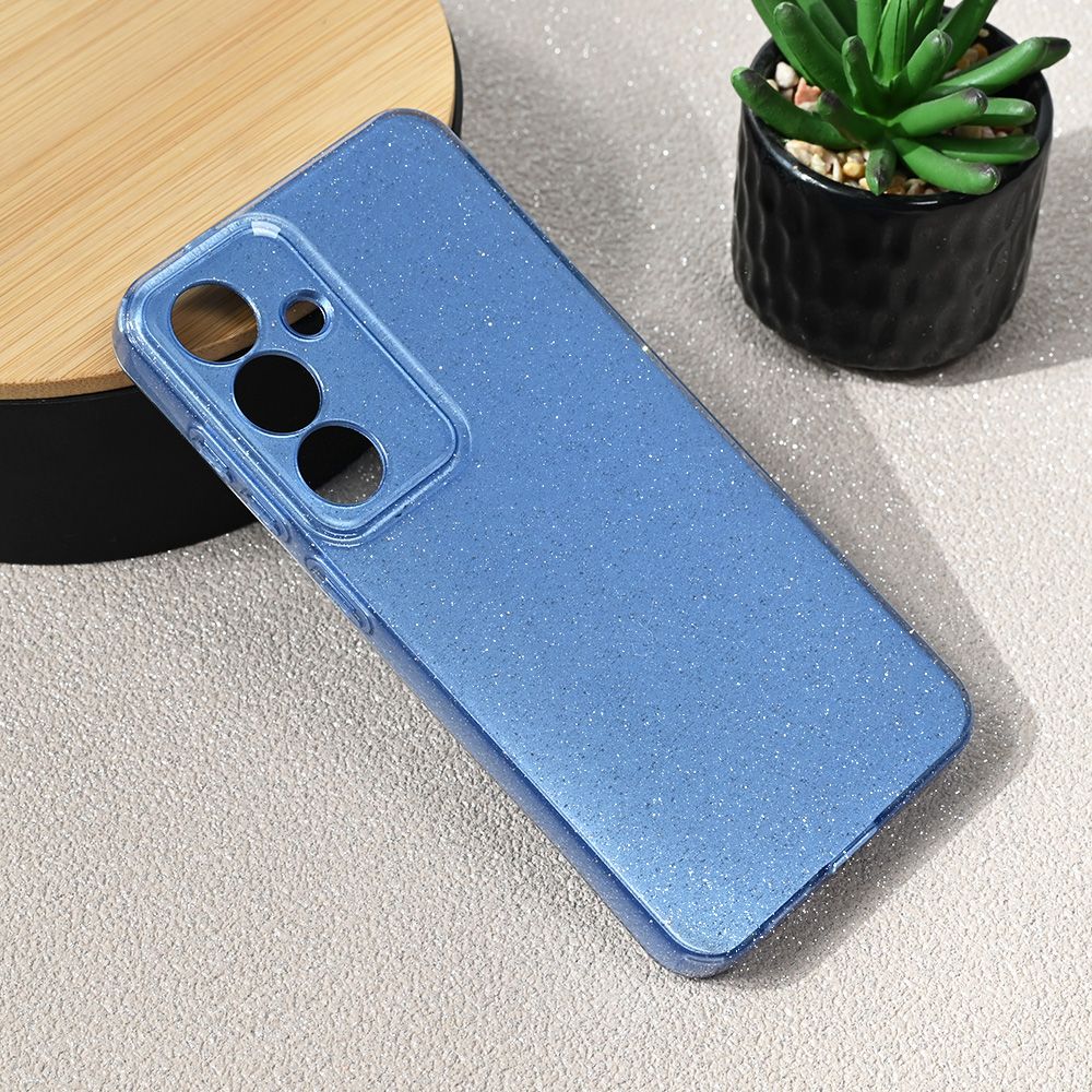 Maska za Samsung Galaxy S25 — Sparkle Dust, plava